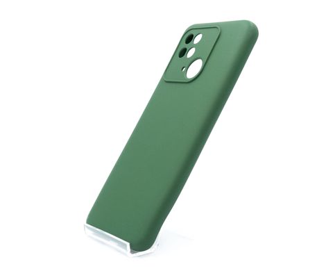 Силіконовий чохол Full Cover для Xiaomi Redmi 10C dark green Full Camera без logo