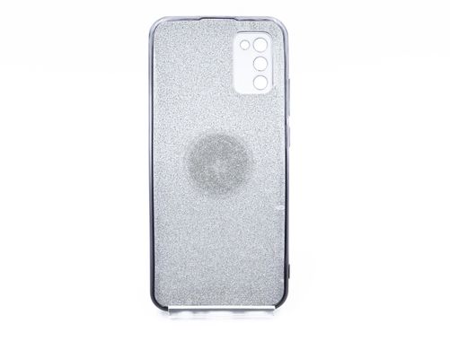 Силіконовий чохол SP Shine для Samsung A02s grey ring for magnet