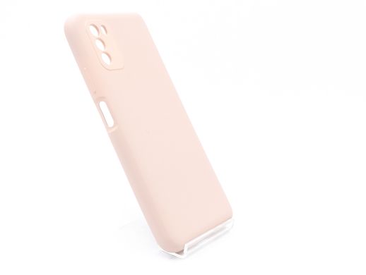 Силиконовый чехол Full Cover SP для Xiaomi Poco M3 pink sand