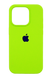 Силіконовий чохол Full Cover для iPhone 15 Pro Max party green