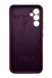 Силіконовий чохол Fibra для Samsung A34 marsala Full Camera