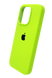 Силіконовий чохол Full Cover для iPhone 15 Pro Max party green