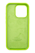 Силіконовий чохол Full Cover для iPhone 15 Pro Max party green