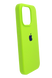 Силіконовий чохол Full Cover для iPhone 15 Pro Max party green