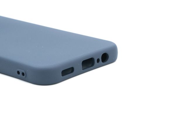 Силіконовий чохол Metal frame для Samsung A14 4G/5G dark blue (AA)