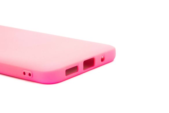 Силіконовий чохол Full Cover для Xiaomi Redmi 12C fluoriscence pink Full Camera без logo