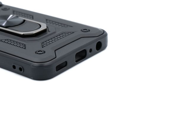 Чохол Camshield Serge Ring для Samsung M33 black протиударний шторка/захист камери
