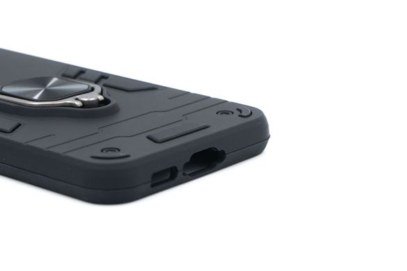 Чохол Transformer Ring for Magnet для Samsung S23+ black протиударний Full Camera