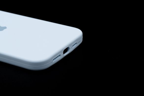 Силіконовий чохол Full Cover для iPhone 12 Pro Max light blue