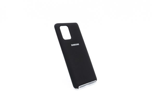 Силиконовый чехол Full Cover для Samsung S10 Lite black