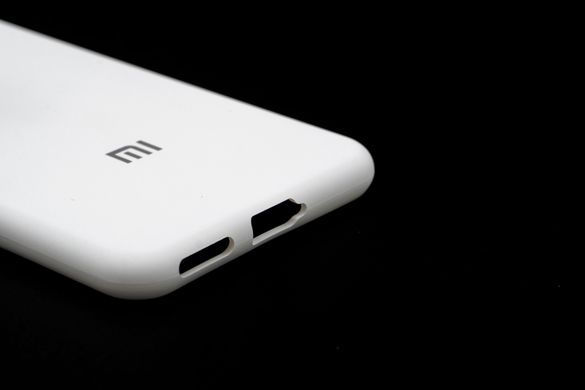 Силіконовый чохол Full Cover для Xiaomi Mi 11 Lite white Full camera