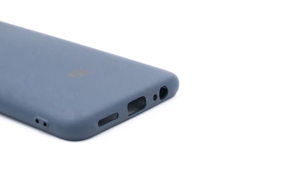 Силиконовый чехол Full Cover для Xiaomi Redmi Note 9/Redmi 10X midnight blue My color Full Camera