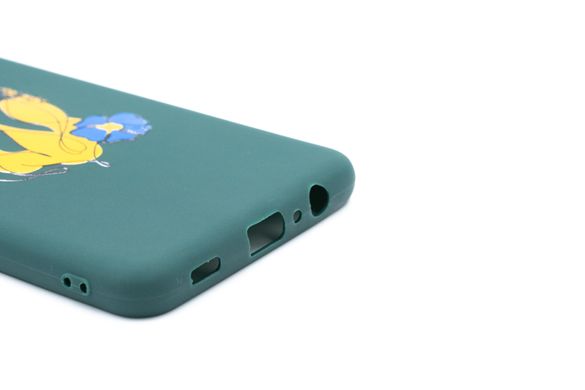 Силіконовий чохол MyPrint для Samsung A30S/A50/A50S Синій мак, Candy forest green
