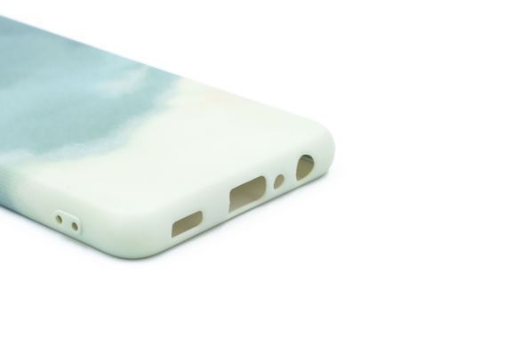 Силіконовий чохол WAVE Watercolor для Samsung A32 dark green/gray (TPU)