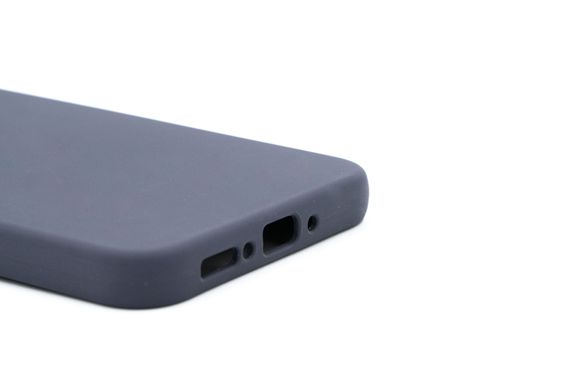 Силіконовий чохол Full Cover для Samsung A34 5G dark grey (AAA) Full Camera без logo