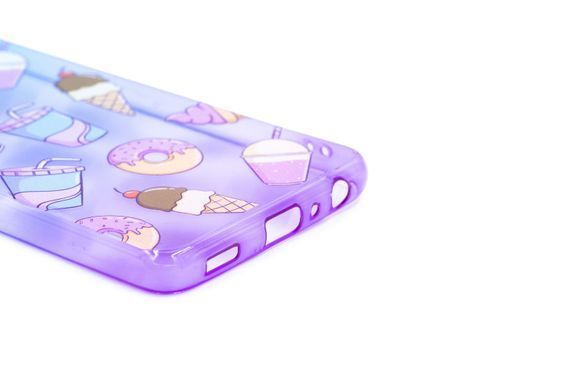 Силіконовий чохол WAVE Sweet&Asid Case для Samsung A32 (TPU) blue/purple/cocktells