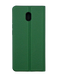 Чехол книжка FIBRA (рельеф) для Xiaomi Redmi 8A dark green