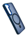 Чехол Matte Ring-MagSafe для Samsung S23 dark blue