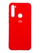 Силиконовый чехол Full Cover для Xiaomi Redmi Note 8T red