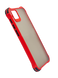 Чохол 2 в 1 Matte Color для Huawei Y5p red armor frame