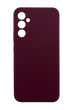 Силіконовий чохол Fibra для Samsung A34 marsala Full Camera