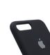 Силіконовий чохол Full Cover для iPhone 7+/8+ black