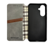 Чохол-книжка шкіра для Samsung A37 grey Getman Cubic PU
