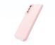 Силіконовий чохол Full Cover для Samsung S21 FE pink sand Full Camera без logo