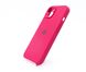 Силіконовий чохол Full Cover для iPhone 14 rose red Full Camera