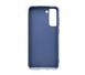Силіконовий чохол Soft Feel для Samsung S21 FE blue Candy