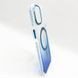 Чохол Fibra Shock-Proof with MagSafe для iPhone 13/14 clear/blue