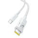 Кабель Baseus Gem Fast-Charging Data Cable Type-C to Type-C 100W 1m white