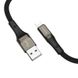 USB кабель Borofone BU7 Superior Lightning 2.4A 1.2m black