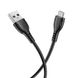 USB кабель Borofone BX51 Triumph Micro 2.4A/1m black