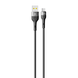 USB кабель Ridea RC-XS51 X-silicone 3A/1.2m Micro black