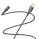 USB кабель YOKI RGB YK-RG24 Lightning 2.4A 1.2m black