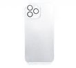 Чехол Serana для iPhone 13 Pro Max silver ультратонкий (TPU)