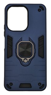 Чохол Transformer Ring for Magnet для Xiaomi Redmi 13C/Poco C65 dark blue протиударний