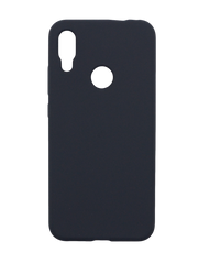 Силіконовий чохол Full Cover для Xiaomi Redmi Note 7/Note 7 Pro/Note 7s dark gray (AAA) без logo