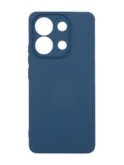 Силиконовый чехол Full Soft для Xiaomi Redmi Note 13 4G dark blue Full Camera