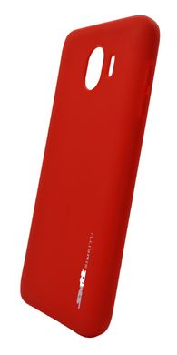 Силиконовый чехол SMTT для Samsung J4 2018 red