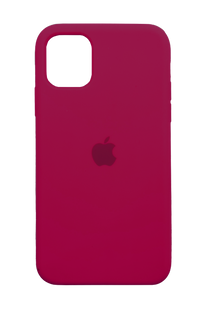 Силиконовый чехол Full Cover для iPhone 11 rose red