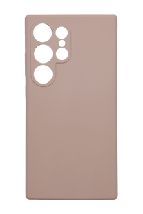 Силиконовый чехол Full Cover Lakshmi для Samsung S24 Ultra pink sand (AAA) Full Camera без logo