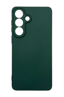 Силиконовый чехол WAVE Colorful для Samsung S26 Plus forest green Full Camera (TPU)