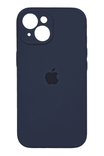Силіконовий чохол Full Cover для iPhone 14 midnight blue Full Camera