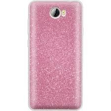 Силиконовый чехол Glitter для Huawei Y5-2 pink