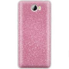 Силиконовый чехол Glitter для Huawei Y5-2 pink