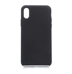 Силіконовий чохол Full Cover для iPhone X/XS black без logo