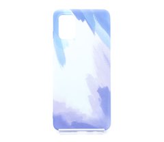 Силіконовий чохол WAVE Watercolor для Samsung A51 blue (TPU)