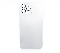 Чохол Serana для iPhone 13 Pro Max silver ультратонкий (TPU)
